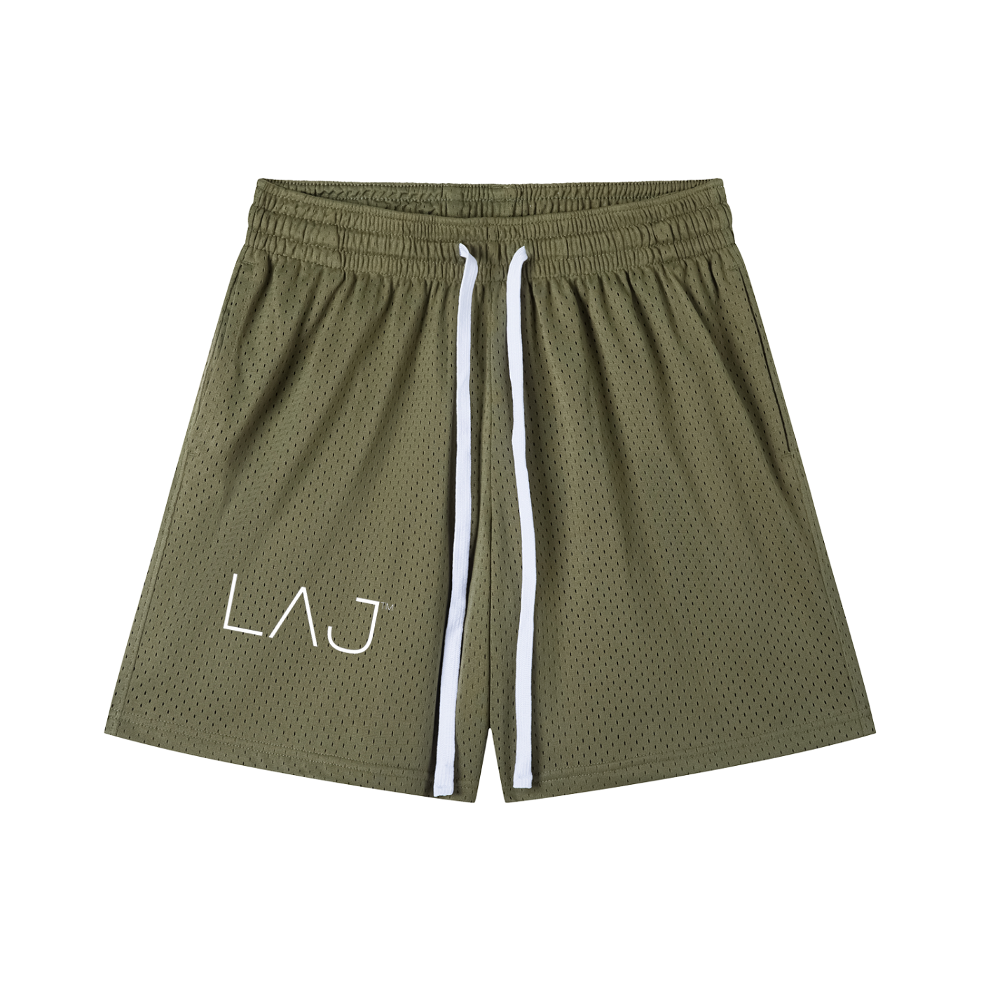 Mesh Drawstring Shorts