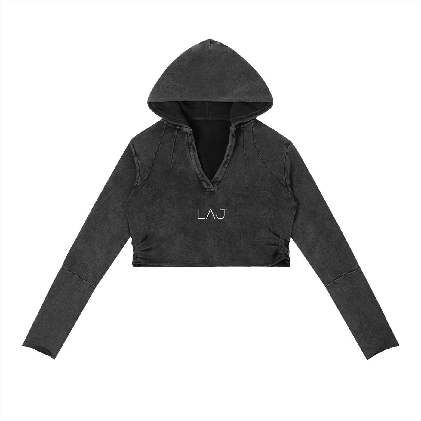 LAJ™ Women Vintage Crop Hoodie