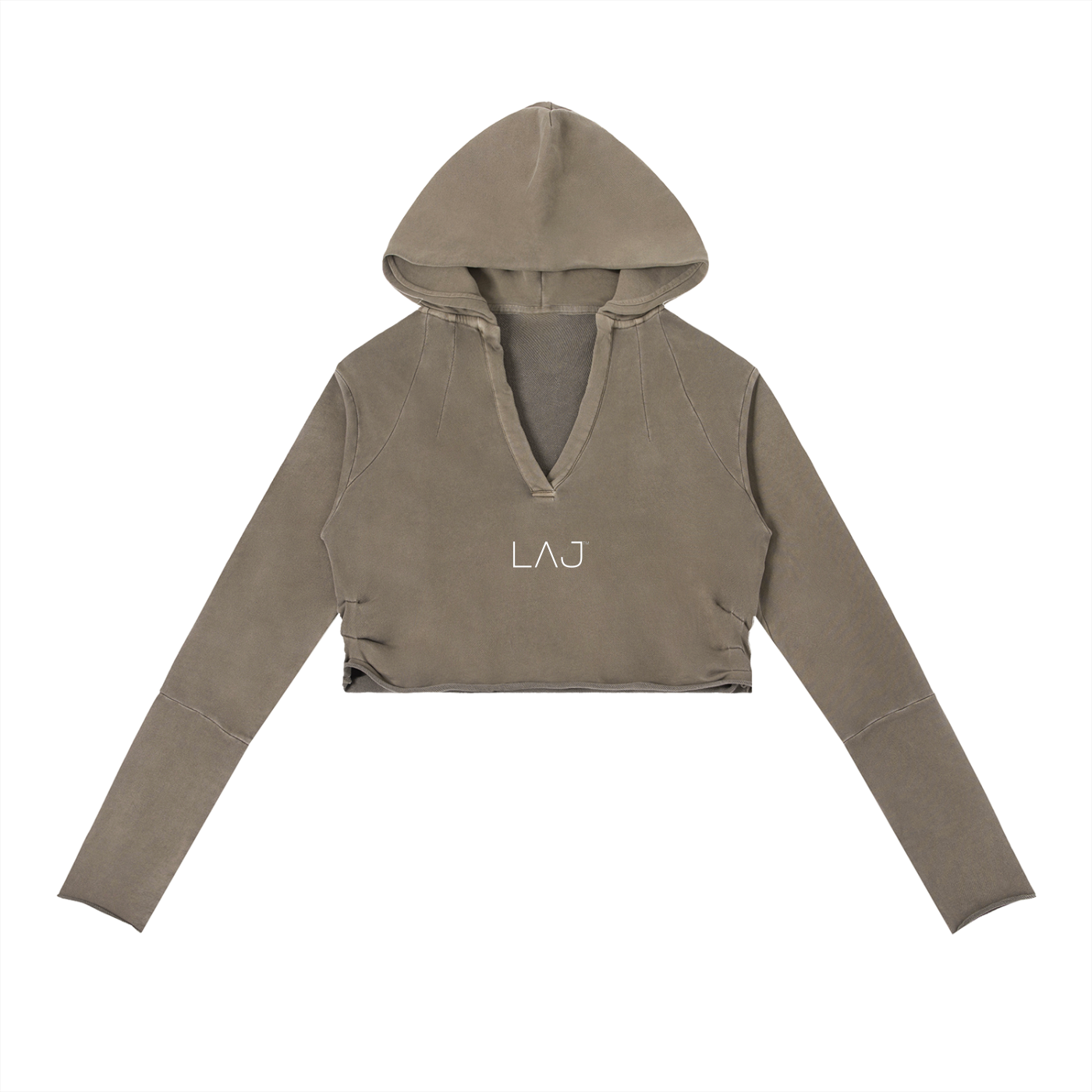 LAJ™ Women Vintage Crop Hoodie