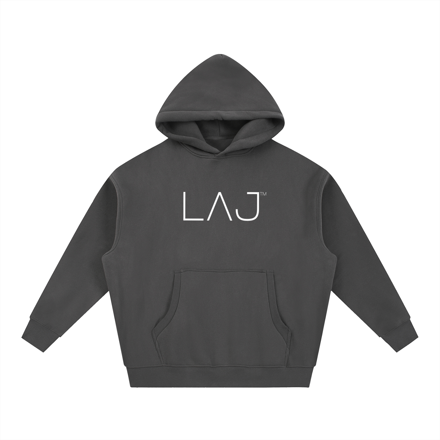 LAJ™ Oversized Boxy Fit Fleece Hoodie