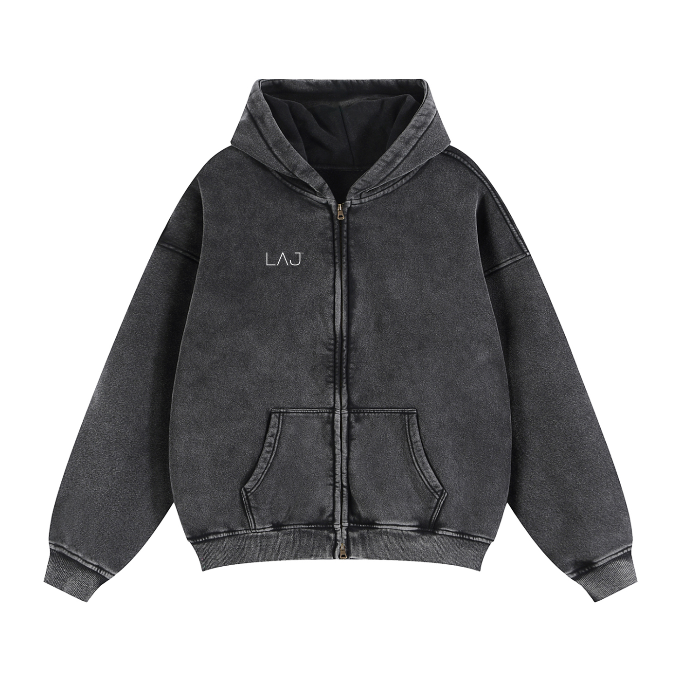 LAJ™ Chilly Rustic Boxer Zip up Hoodie