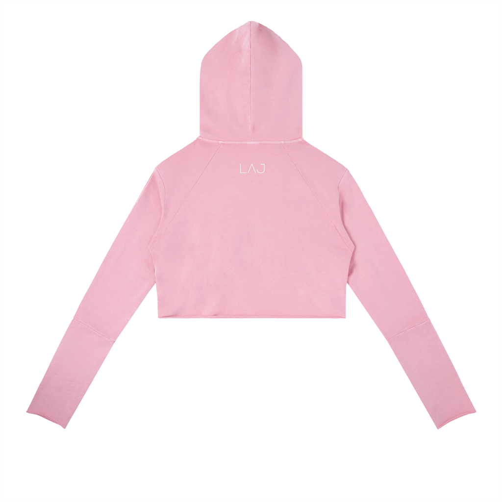 LAJ™ Women Vintage Crop Hoodie