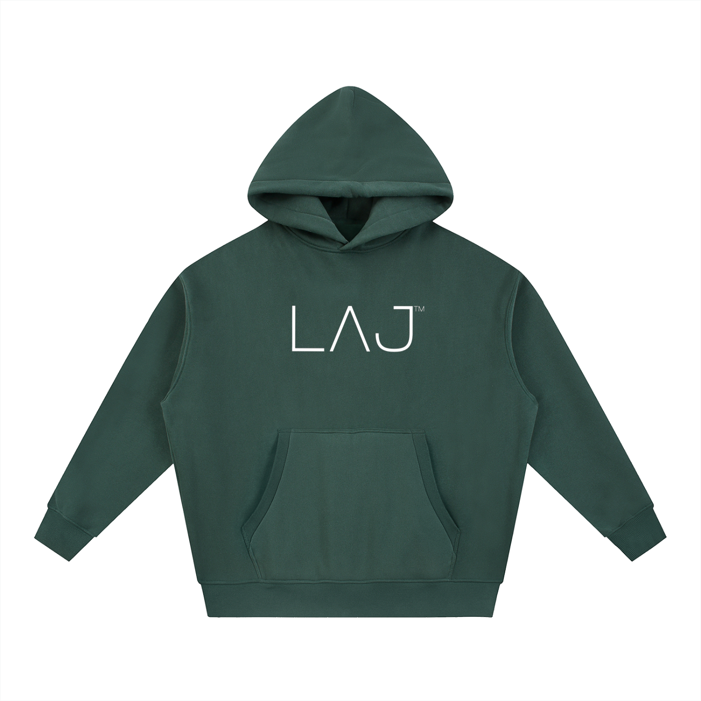 LAJ™ Oversized Boxy Fit Fleece Hoodie