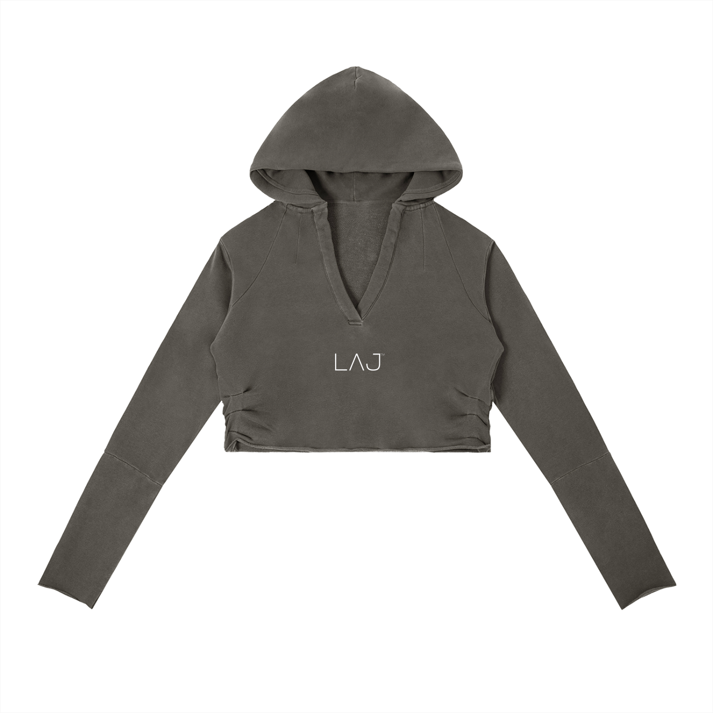 LAJ™ Women Vintage Crop Hoodie