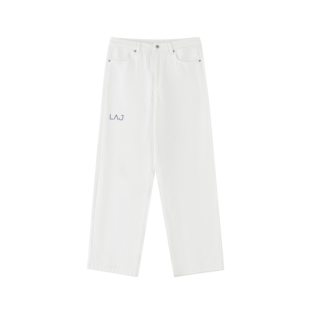 LAJ™ Heavyweight Cotton Straight-Leg Pants