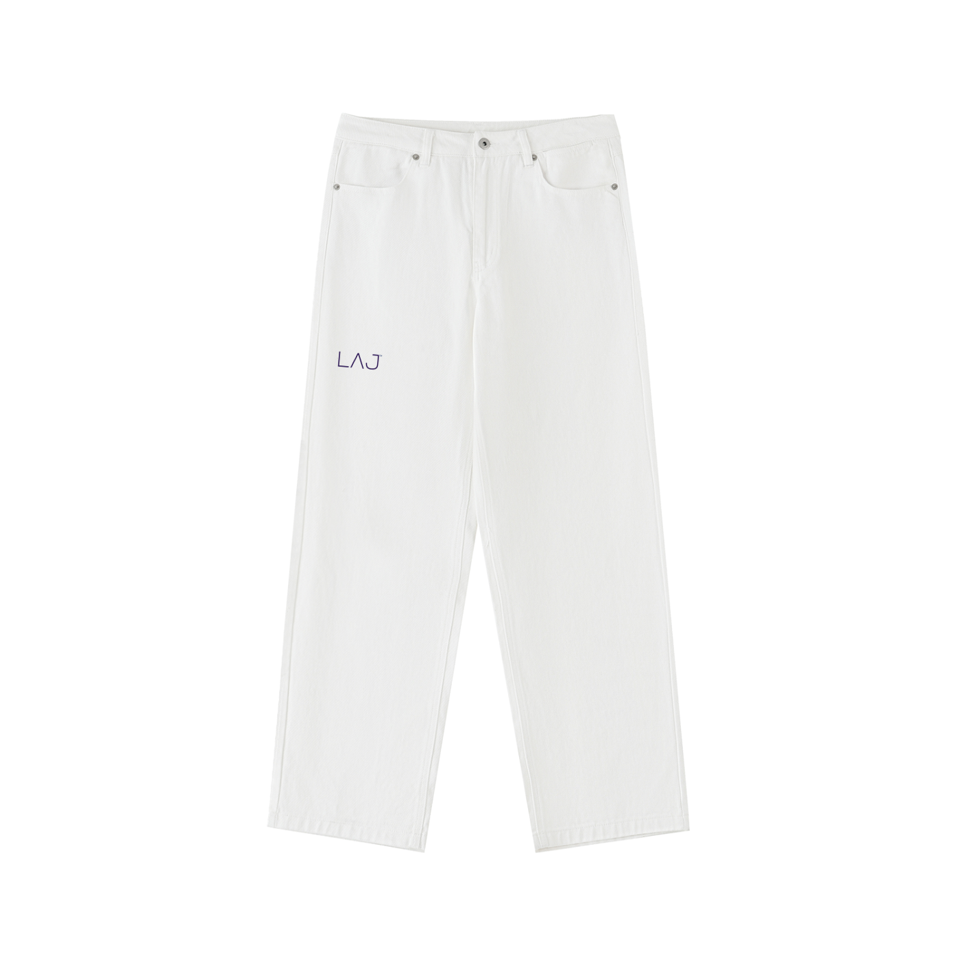 LAJ™ Heavyweight Cotton Straight-Leg Pants